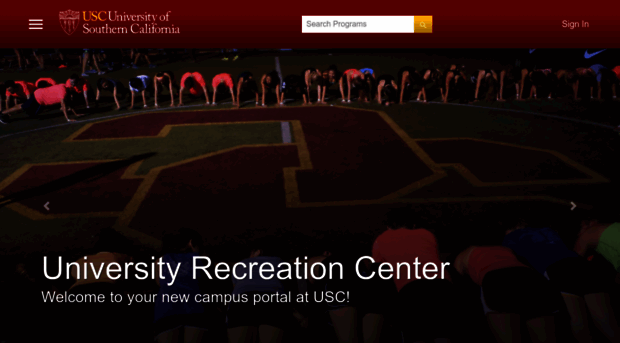myrecsports.usc.edu