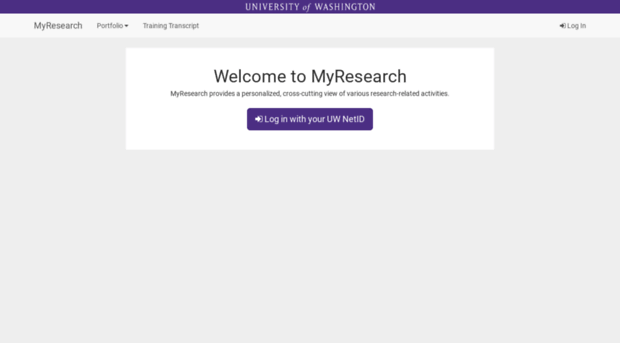 myresearch.washington.edu