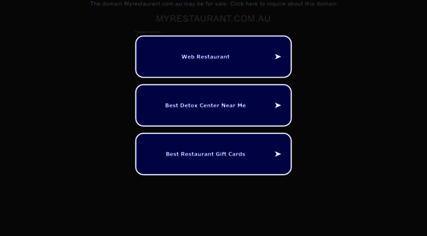 myrestaurant.com.au