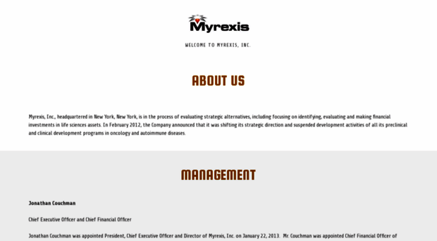 myrexis.com