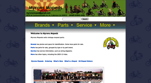 myronsmopeds.com