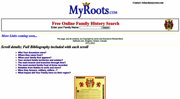 myroots.com