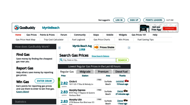 myrtlebeachgasprices.com