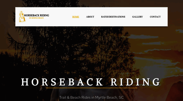 myrtlebeachhorserides.com