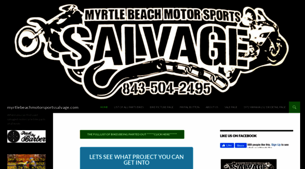 myrtlebeachmotorsportssalvage.com