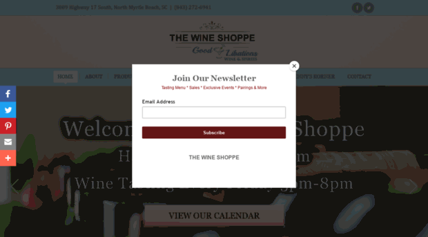 myrtlebeachwine.com