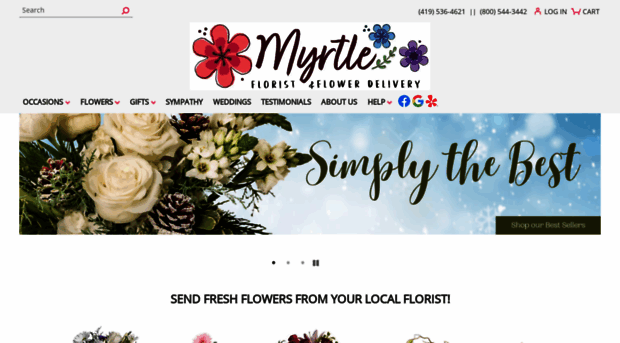 myrtleflowershop.com