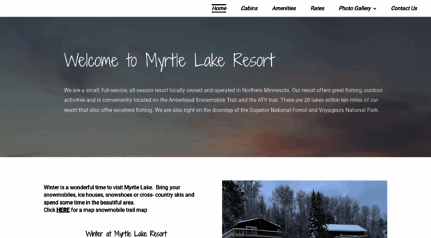 myrtlelakeresort.com