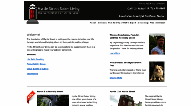 myrtlestreetsoberliving.com