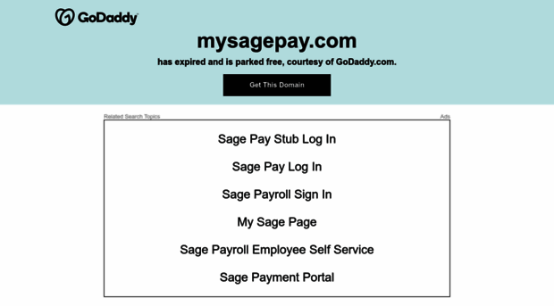 mysagepay.com