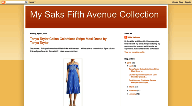 mysaksfifthavenuecollection.blogspot.com