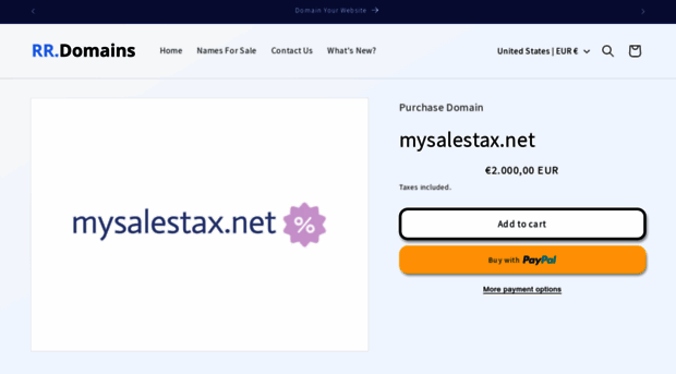 mysalestax.net