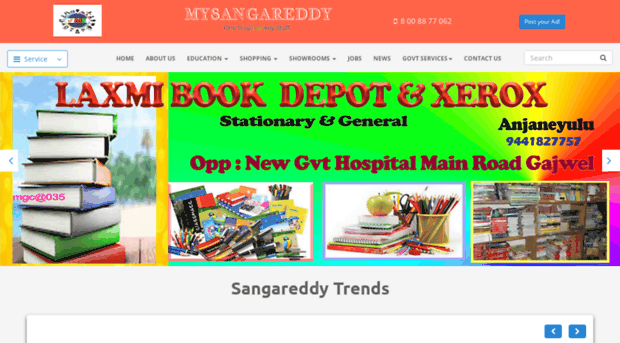 mysangareddy.com