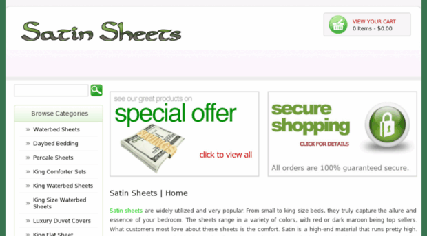 mysatinsheets.com