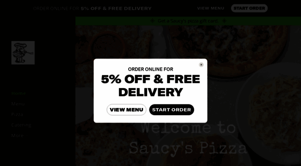 mysaucyspizza.com