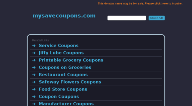 mysavecoupons.com