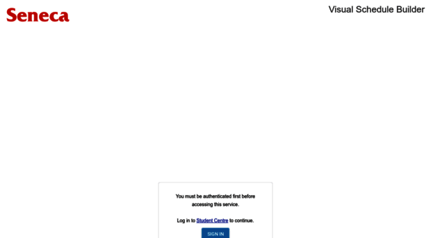 myschedule.senecacollege.ca
