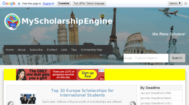 myscholarshipengine.com