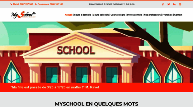myschool-maroc.com