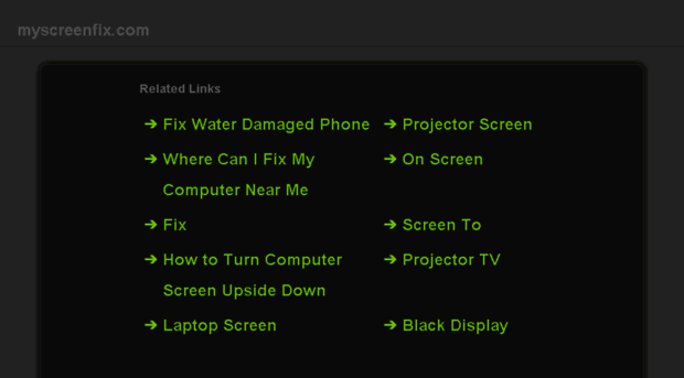 myscreenfix.com