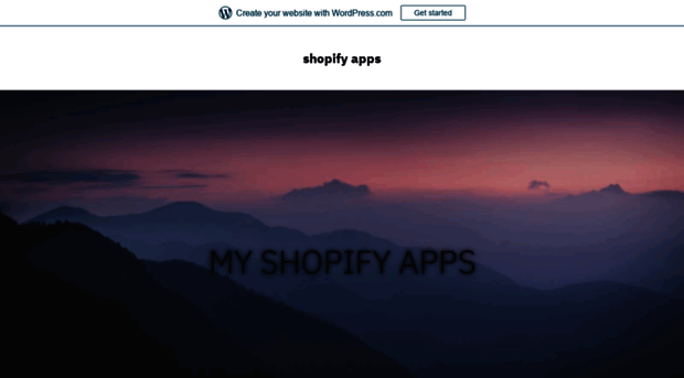 myshopifyapps.wordpress.com