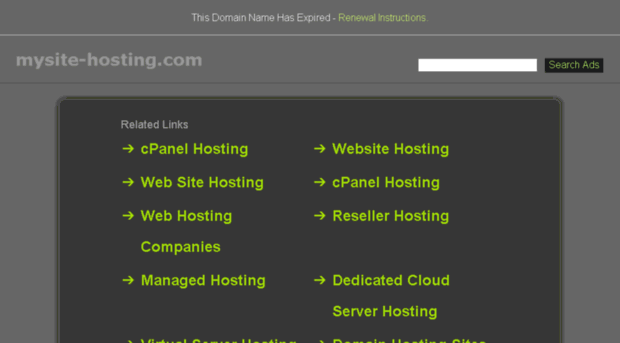 mysite-hosting.com