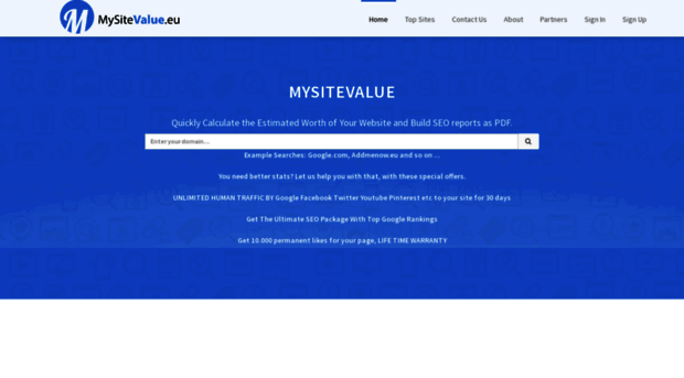 mysitevalue.eu