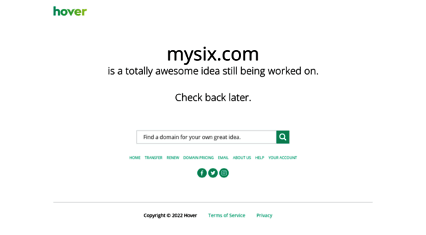 mysix.com
