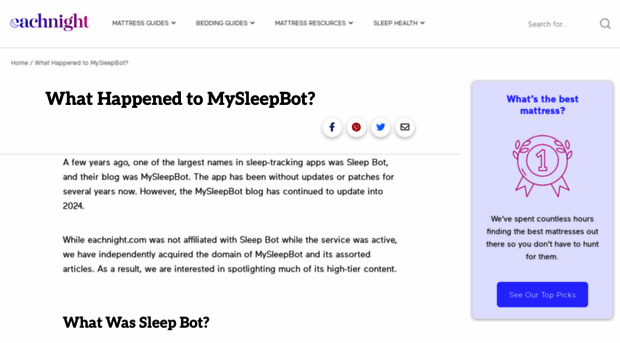 mysleepbot.com