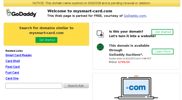 mysmart-card.com