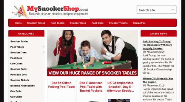 mysnookershop.com