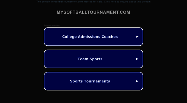 mysoftballtournament.com