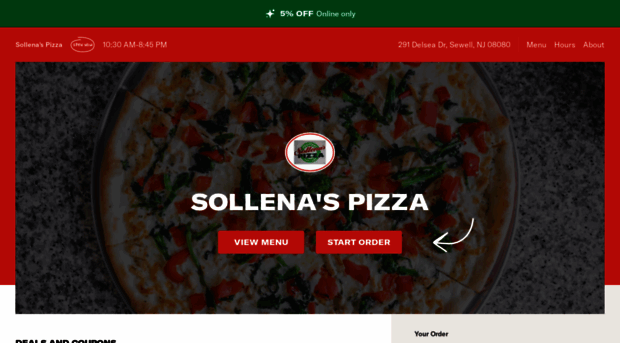 mysollenaspizza.com