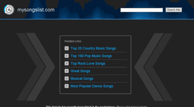 mysongslist.com