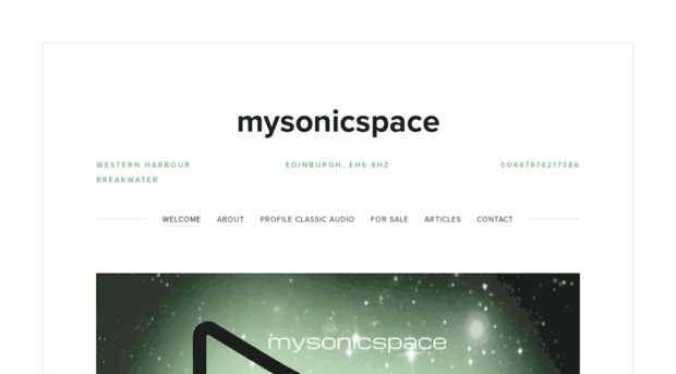 mysonic.space