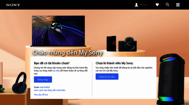 mysony.sony.com.vn