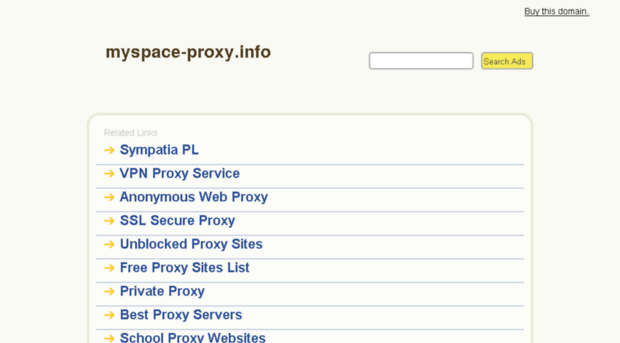 myspace-proxy.info