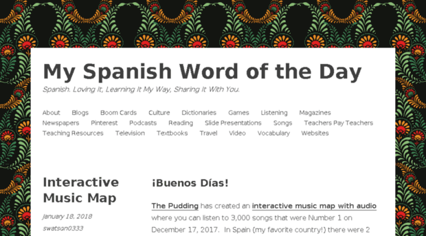 myspanishwordoftheday.com