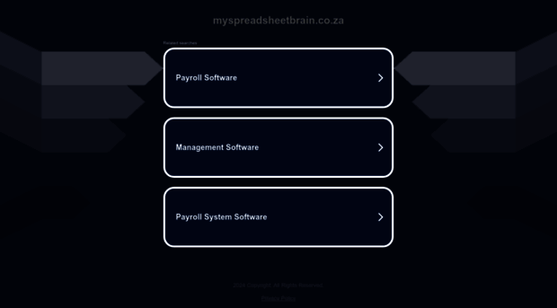 myspreadsheetbrain.co.za