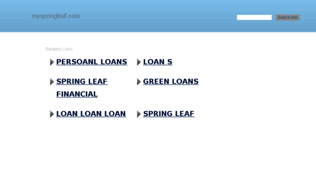 myspringleaf.com