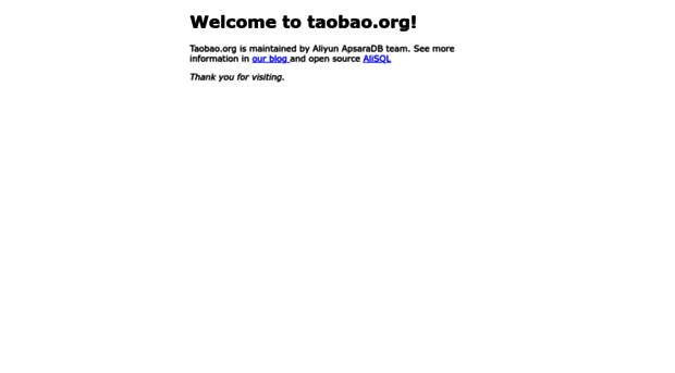 mysql.taobao.org