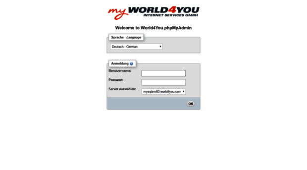 mysqlsvr50admin.world4you.com