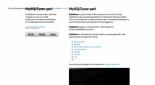 mysqltuner.com