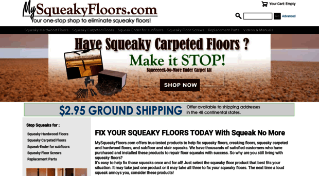 mysqueakyfloors.com