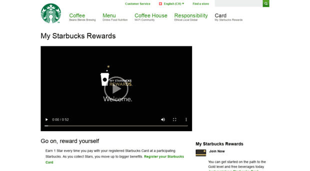 mystarbucksrewards.net