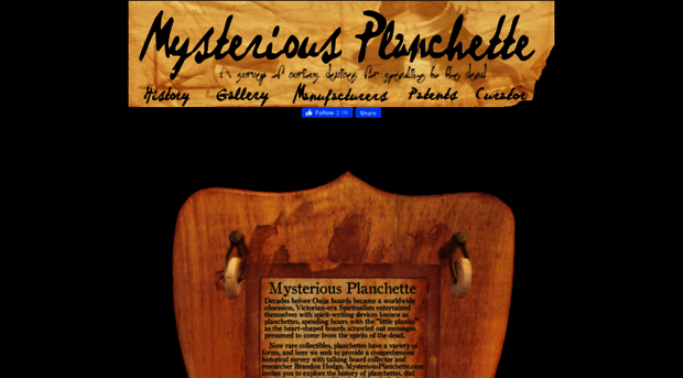 mysteriousplanchette.com