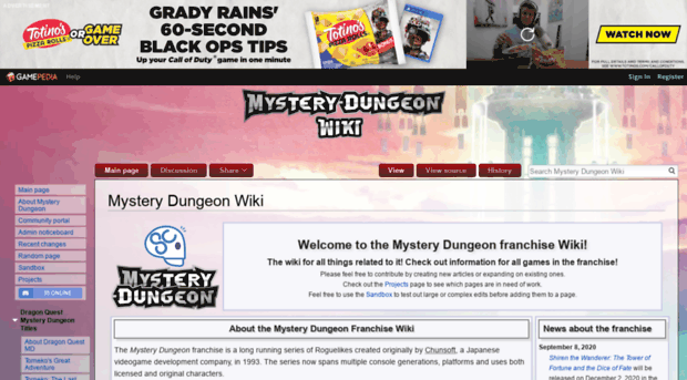 mysterydungeon.gamepedia.com