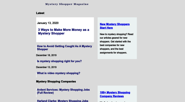 mysteryshoppermagazine.com