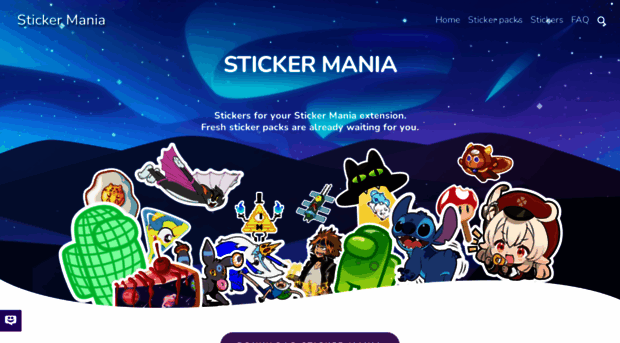 mystickermania.com - Sticker Mania - My Sticker Mania