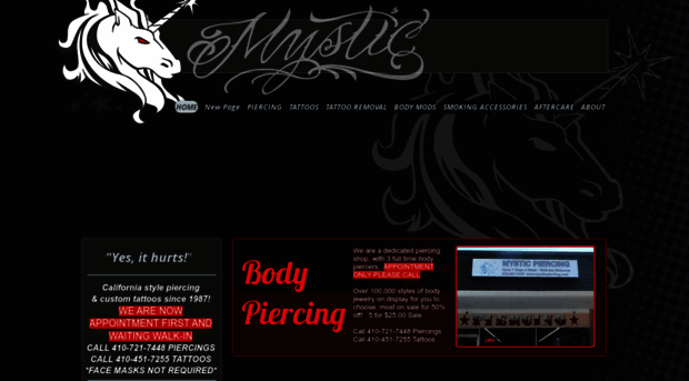 mysticpiercing.com